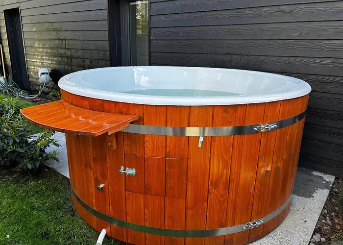 Ustronska Jodelka Z Balia I Ogrodem-nadrzeczna